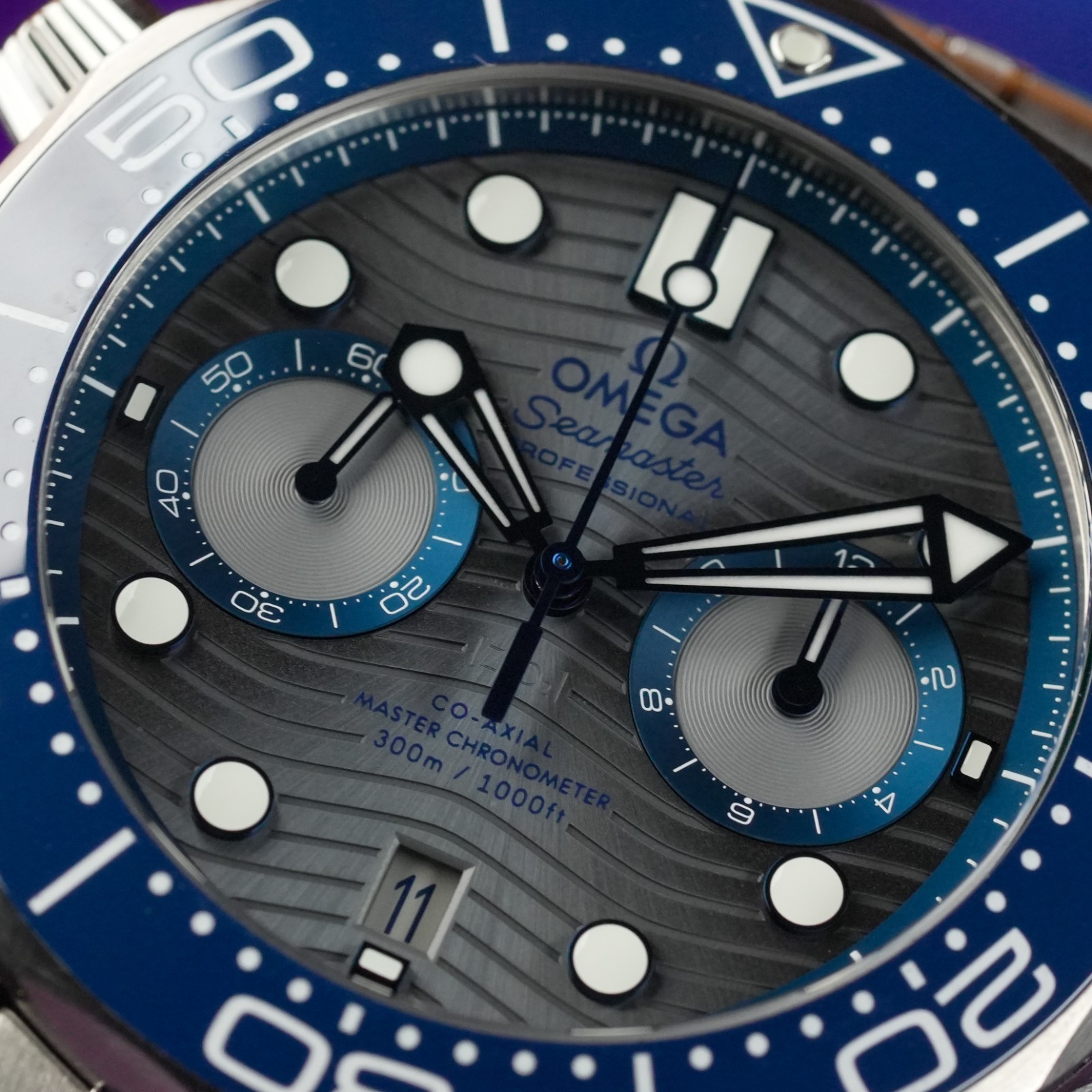 OMEGA Seamaster Diver 300M Chrono 44mm Grey Dial 210.30.44.51.06.001 Full Set
