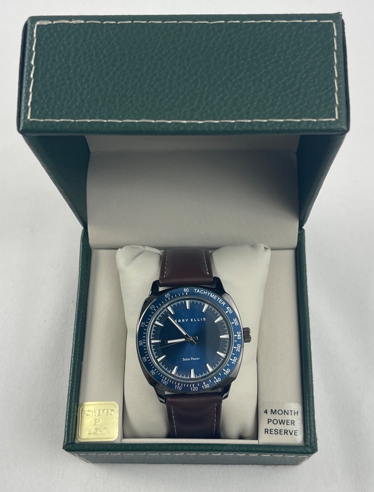 Men’s Perry Ellis Watch Solar or Ultra Thin Collection Timepiece 4 styles $100