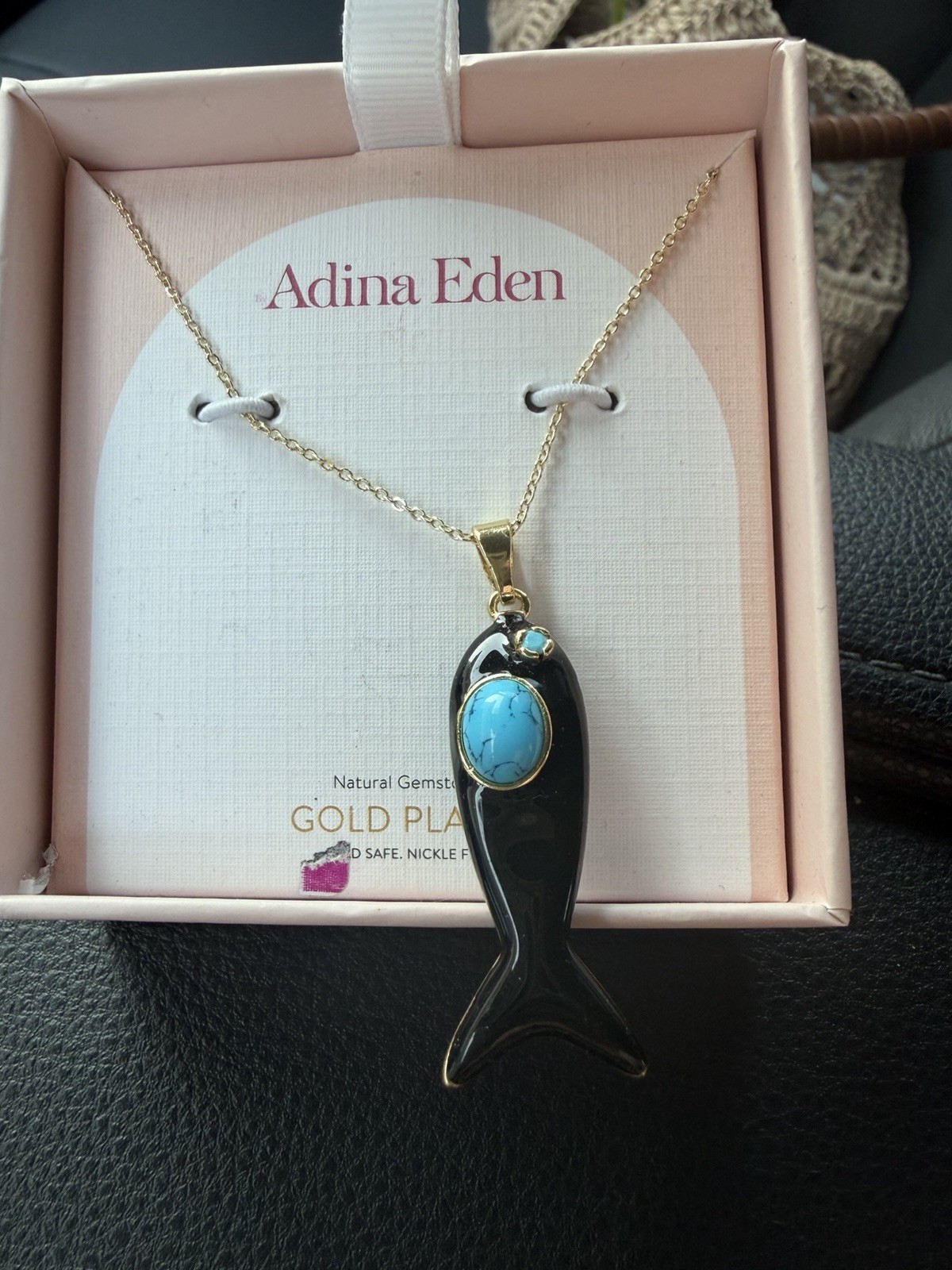 Adina Eden fish Necklace