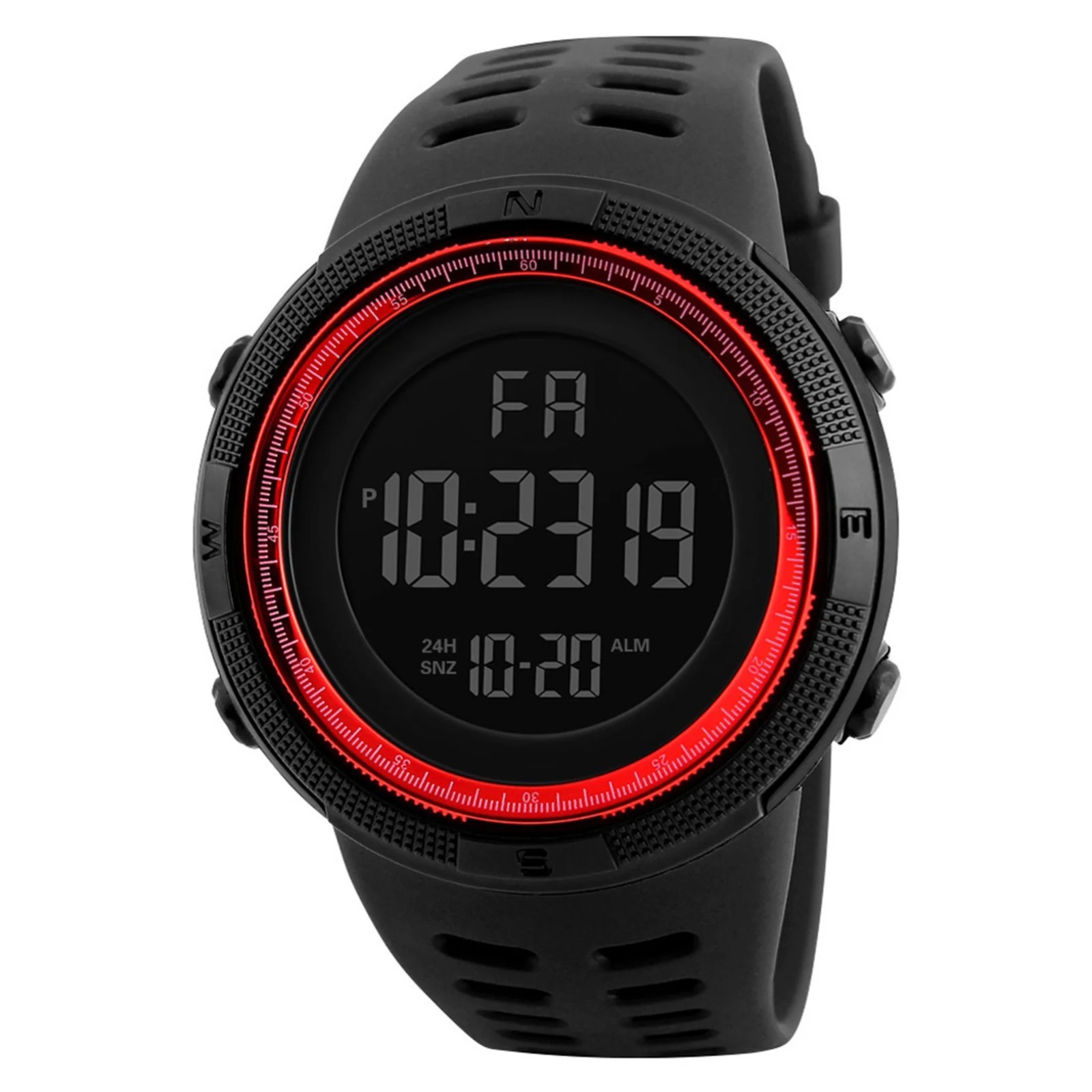NEW Mens Digital Sports Watch Waterproof Military Army LED Luminous Outdoor Watc
