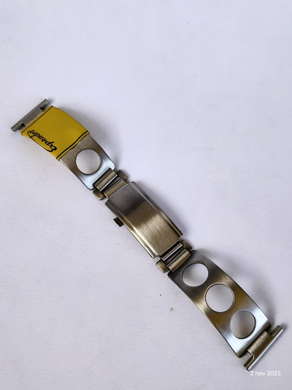 Vintage Expandro Watch Rally Bracelet Nos 20mm XL 13.5cm-15.5cm