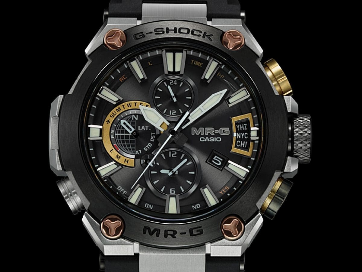 Casio G-Shock MR-G MRG-G2000R-1A GPS Bluetooth Solar Full Set