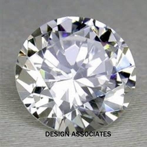 GOSHENITE 8 MM ROUND CUT ALL NATURAL RARE GEMSTONE AAA