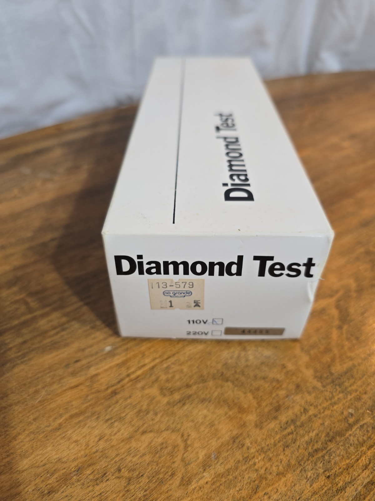 110 volt Diamond Test Electronic Tester USA W/BOX