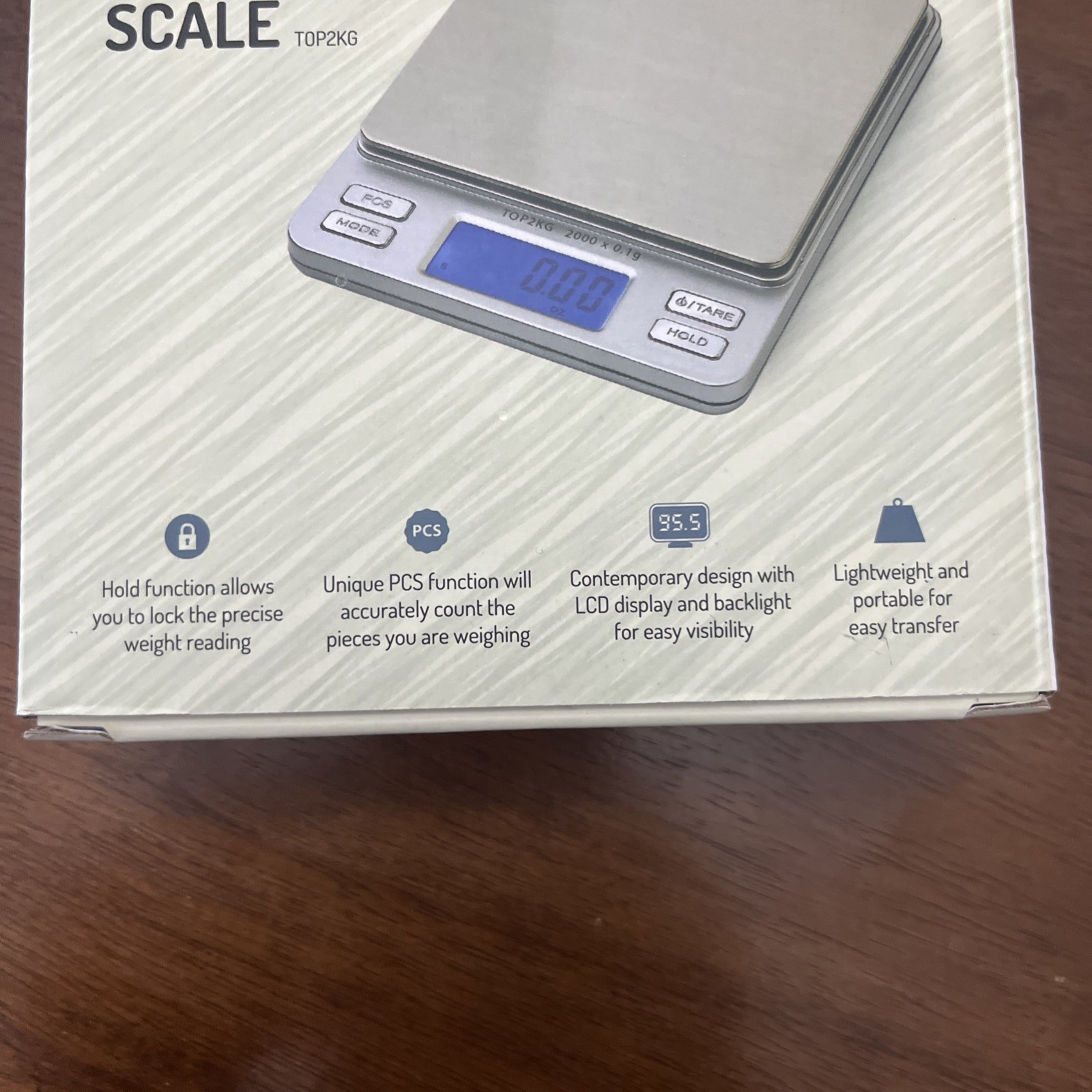 Smart Weigh Digital Pro Pocket Scale 500g x 0.01 Grams Precise Weighing Professi
