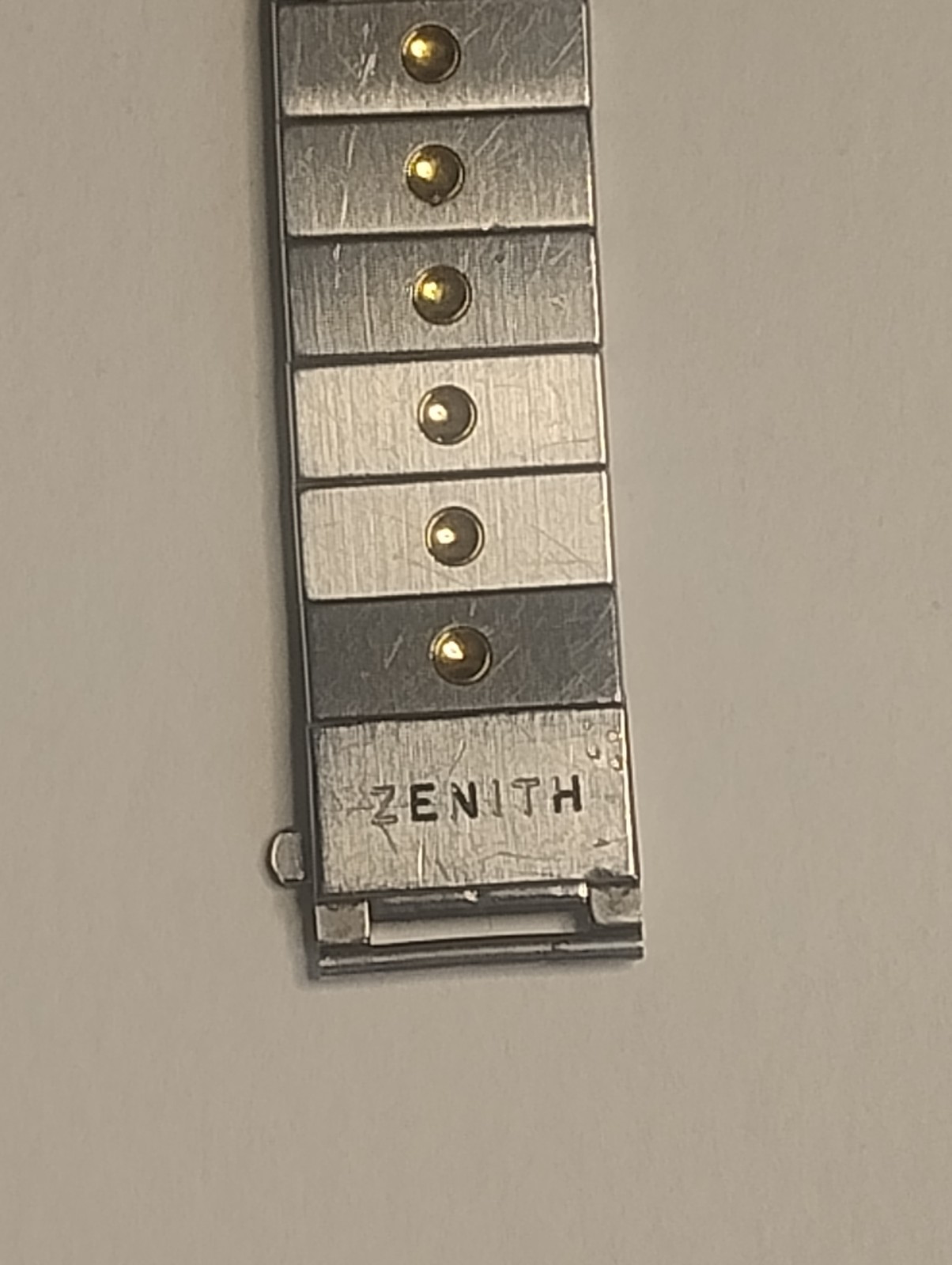 Rare Zenith Museum Pacific Wrist Watch 59.0020.114 Vintage 18k Gold & Steel 31mm