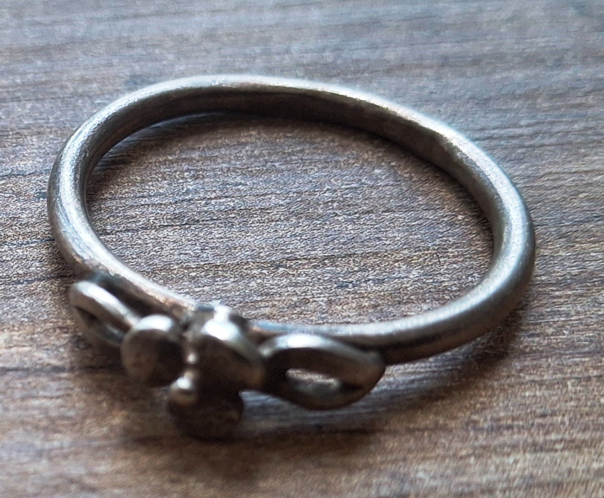 Vintage USSR RING IN STERLING SILVER 925 size 9(19)
