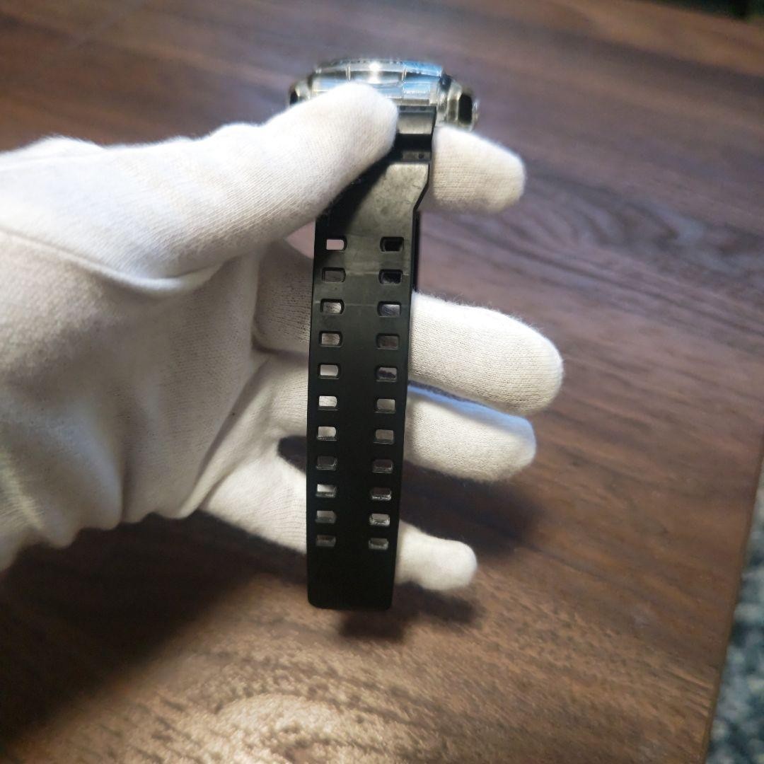 CASIO G-SHOCK Digital Watch Transparent Black Band Free Size