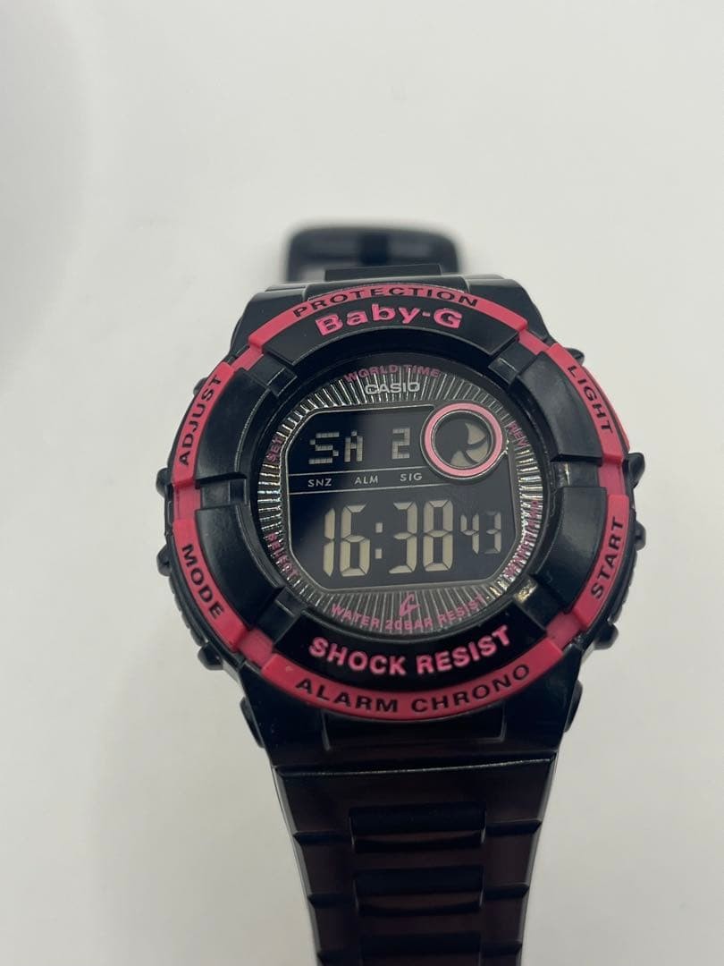 CASIO Baby-G BGD-120, reverse LCD display, battery replaced, excellent condition