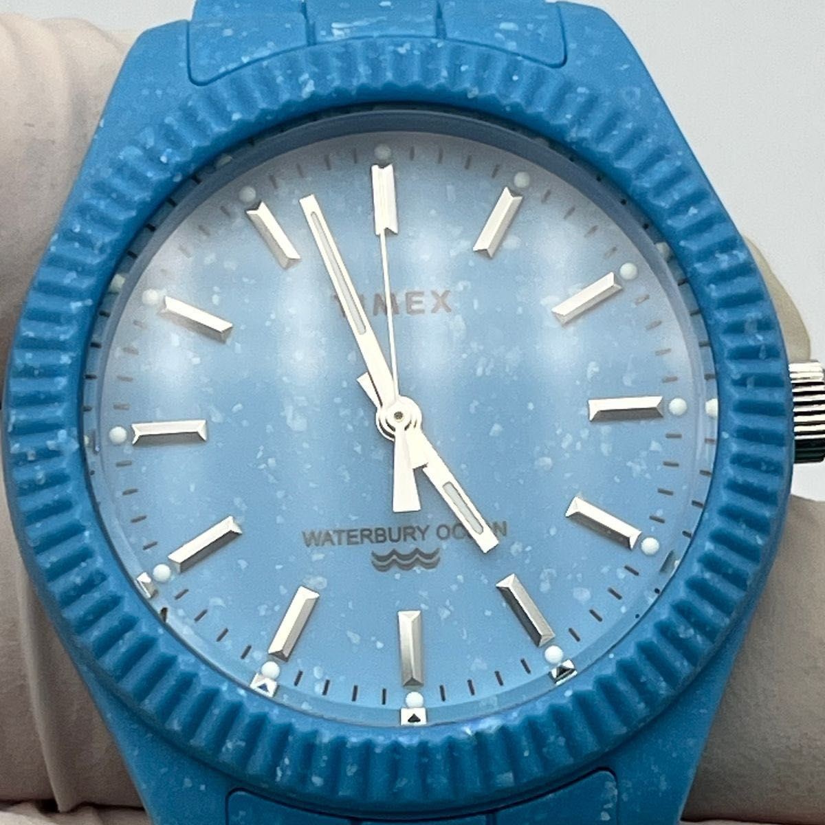 Working TIMEX Watch TW2V33000 Waterbury Timex Blue Quartz Analog Quartz Watch