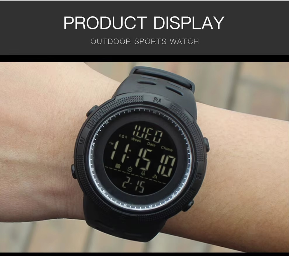 SKMEI Men’s Digital Army Military Sport Quartz Analog Chrono Waterproof Watch US