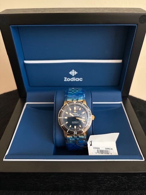 New Zodiac Super Sea Wolf Compression Diver Limited Edition ZO9308