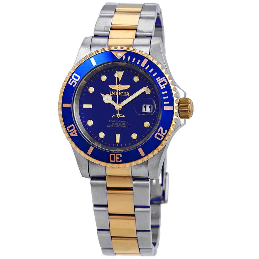 Invicta Pro Diver Blue Dial 40 mm Two-tone Men’s Watch 26972