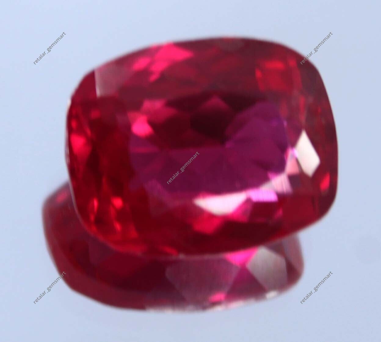 7 Ct Natural Certified BURMA Pigeon Blood Red Ruby Unheated Loose Gemstone Ne