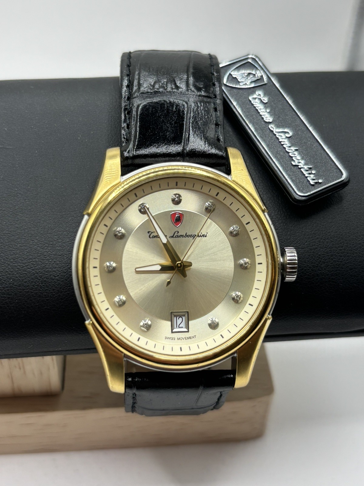 Beautiful Corino Lamborghini Quartz Mens Watch EN035DL.306 (New old stock)