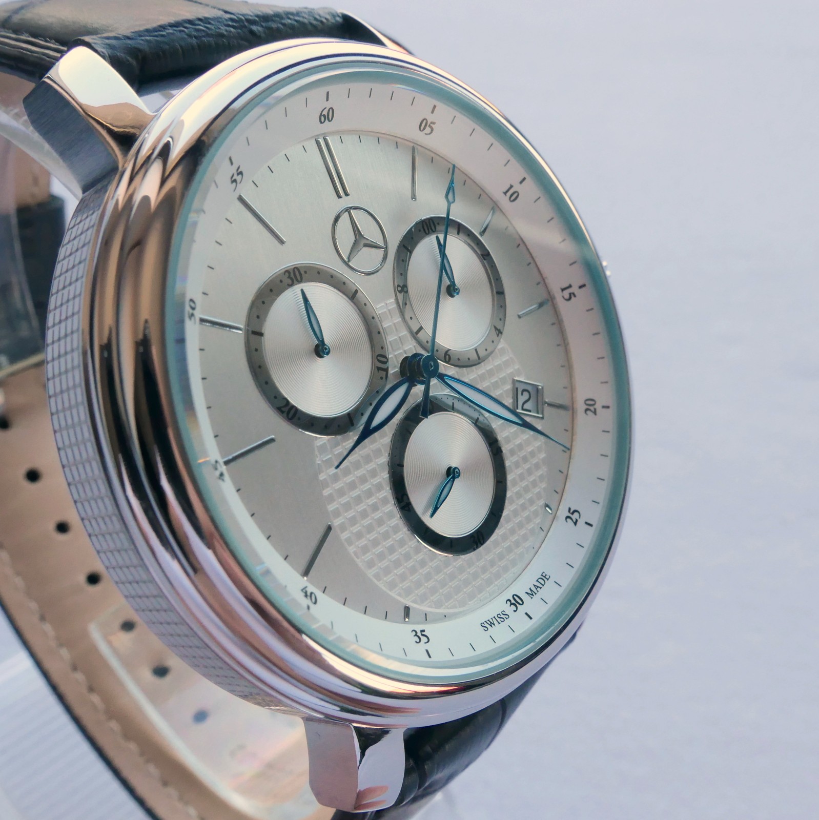 Mercedes Benz Classic Collection Car Accessory Art Deco Design Chronograph Watch
