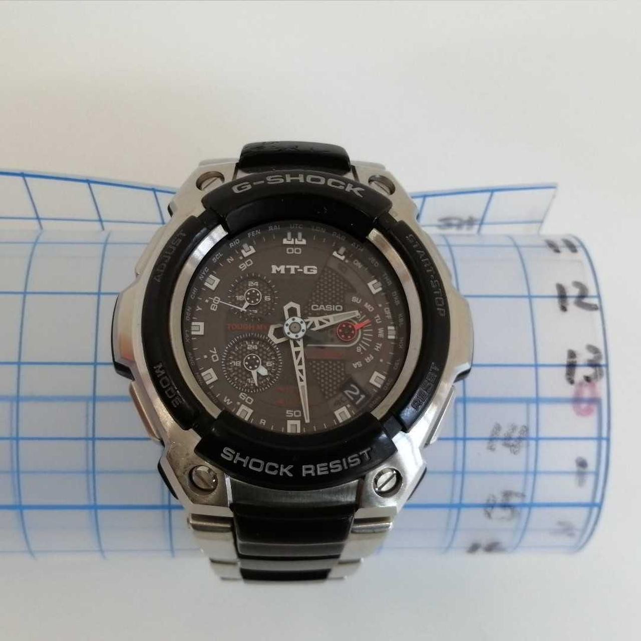 Solar Radio Controlled Watch Model G SHOCK MTG 1100 CASIO
