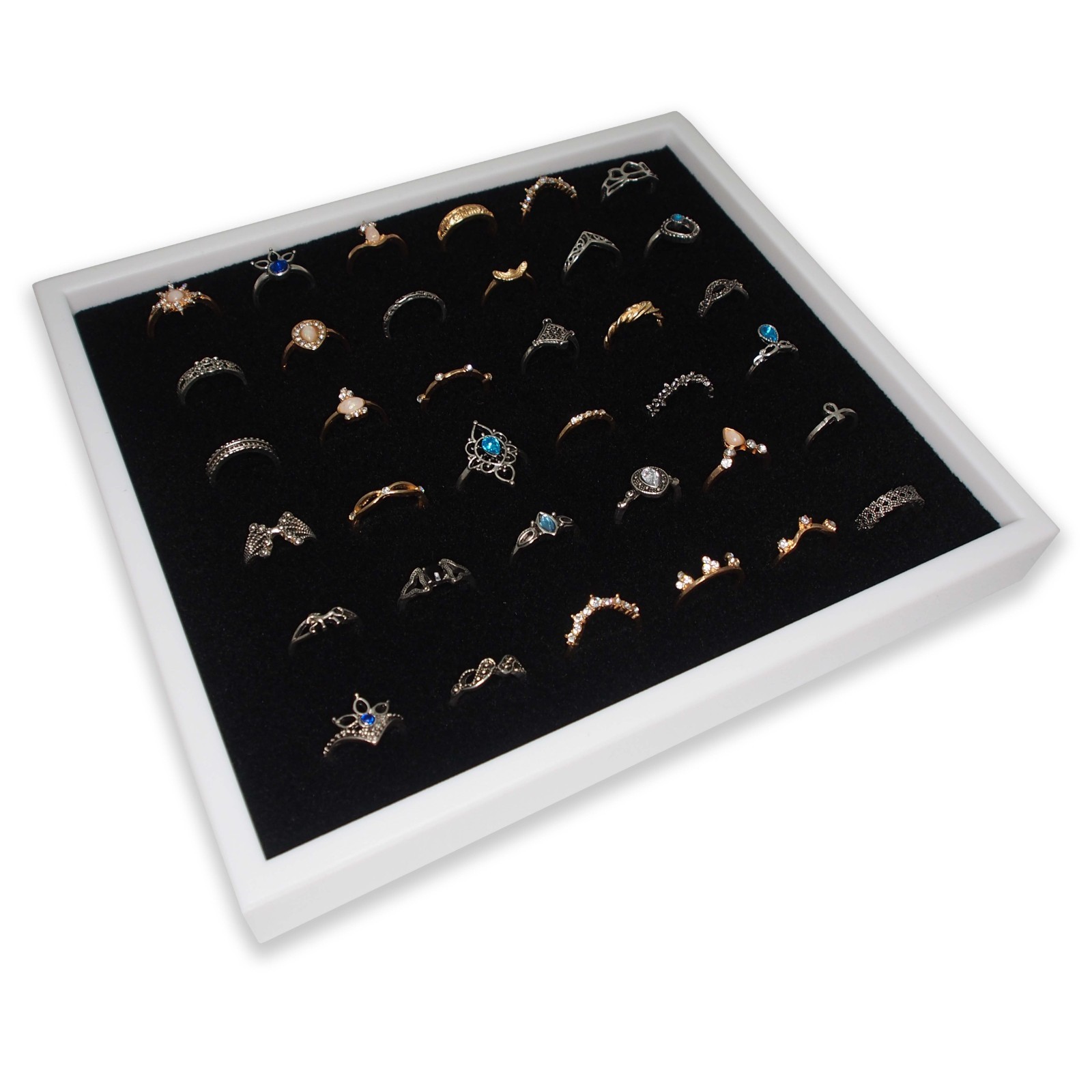 888 Display Made in USA Jewelry Foams Ring Foam Display 36 & 72 Ring Slot Foams