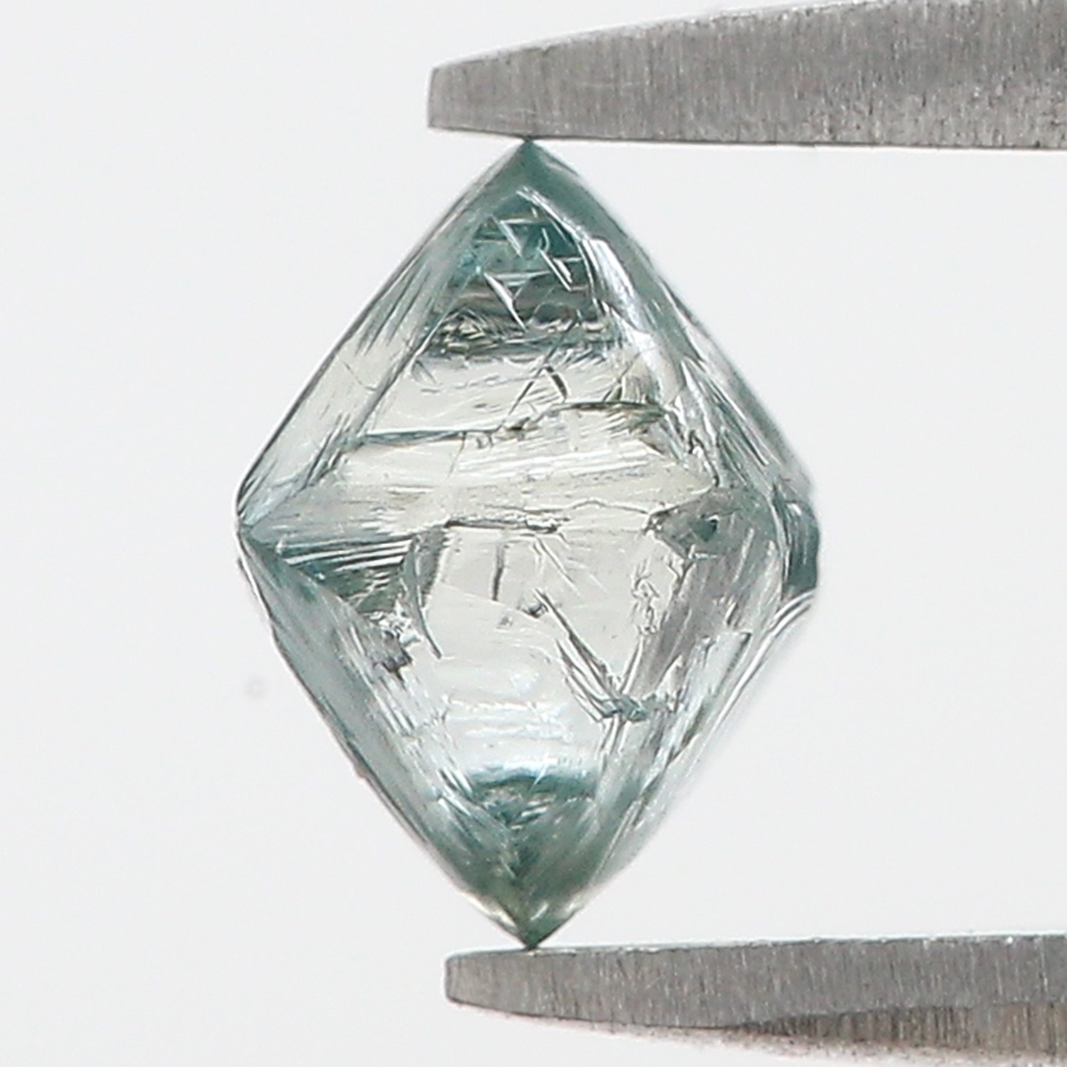 1.06 CT Natural Loose Rough Cut Diamond 6.40 MM Blue Color Rough Diamond N2624