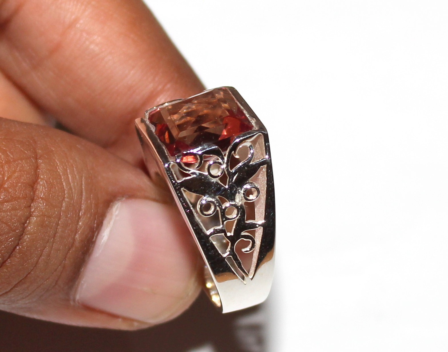 Genuine Color Change Zultanite Ring, Sterling Silver Vintage Jewelry