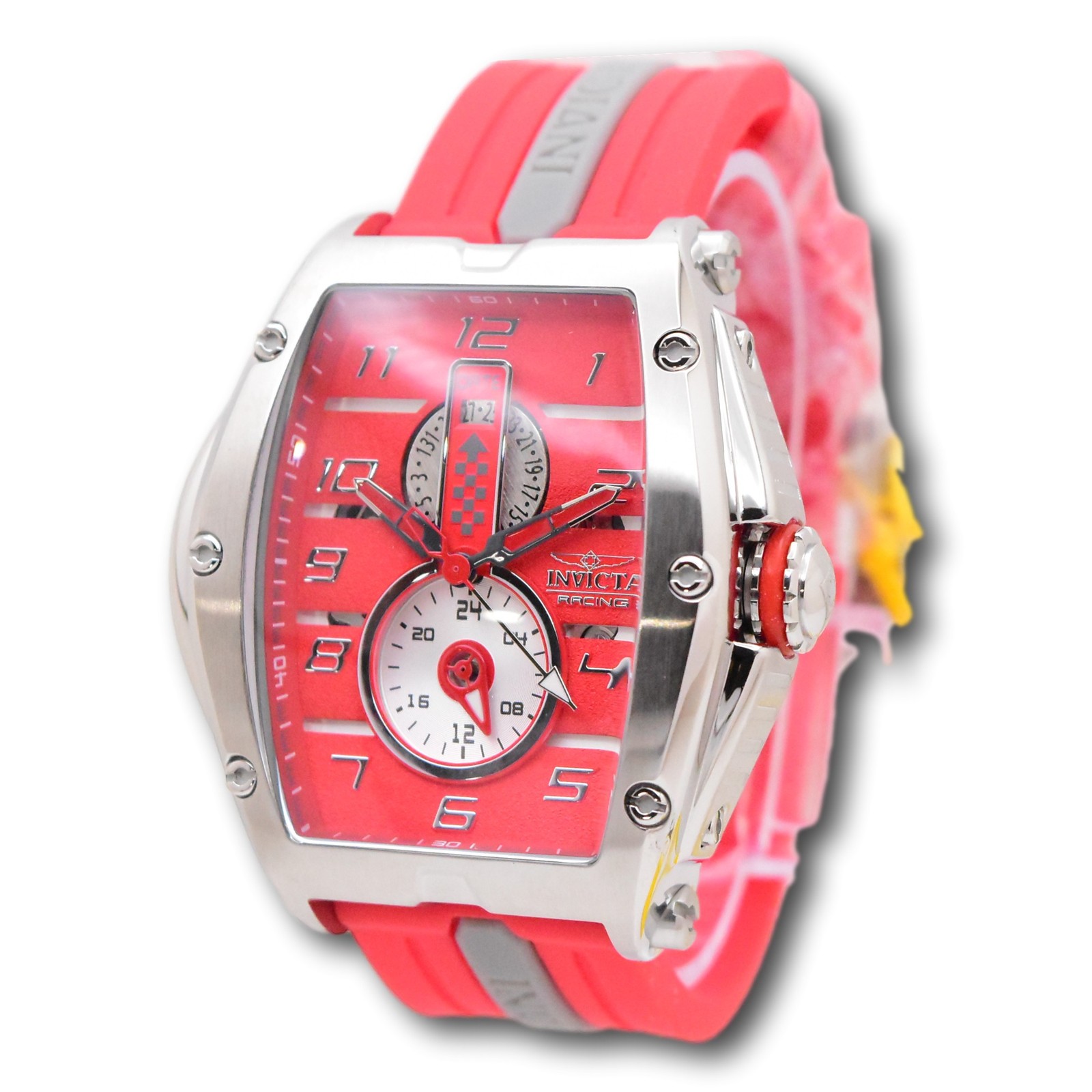 Invicta S1 Rally Diablo Racing RPM Men’s 50mm Red Quartz Watch 47384