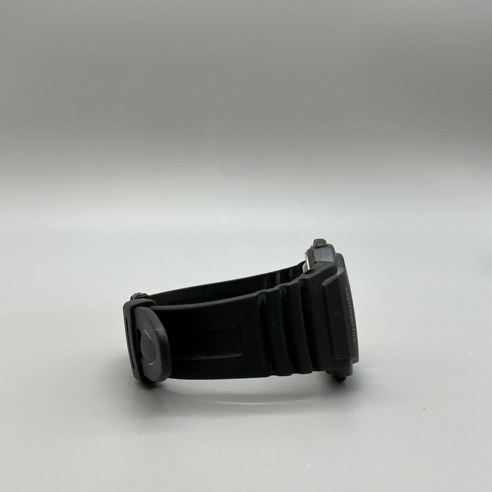 Casio W-96H Illuminator Mens Watch 36mm Digital Black Resin Alarm Day Date