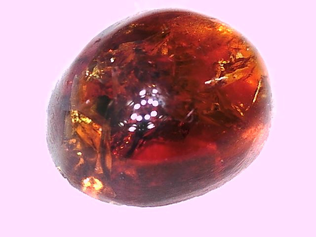 Amber Cabochon Excellent Quality (7.21mm x 10.13mm) 3.40ct