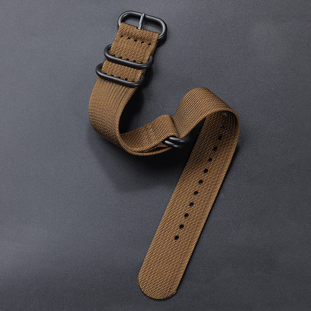 18mm 20mm 22mm 24mm Multiple Colour Military Nylon Watch Strap Band for Unisex