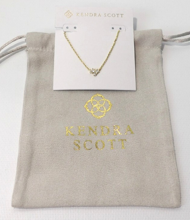 Kendra Scott Necklace Henry Short 14K Gold over Brass New!
