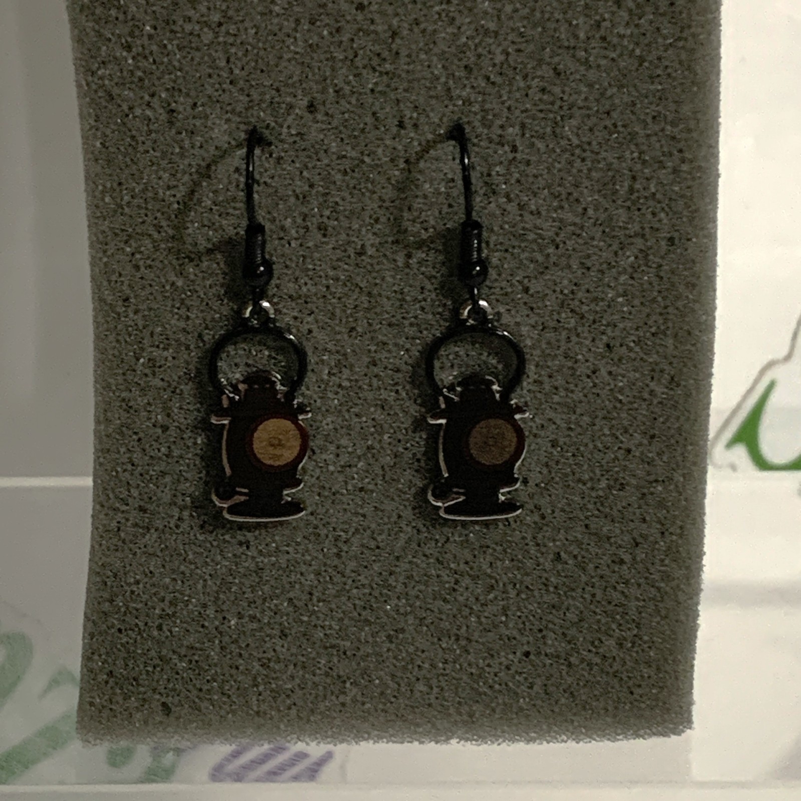 Over The Garden Wall Earrings Drop Dangle Dark Lantern Jewelry Cartoon Network