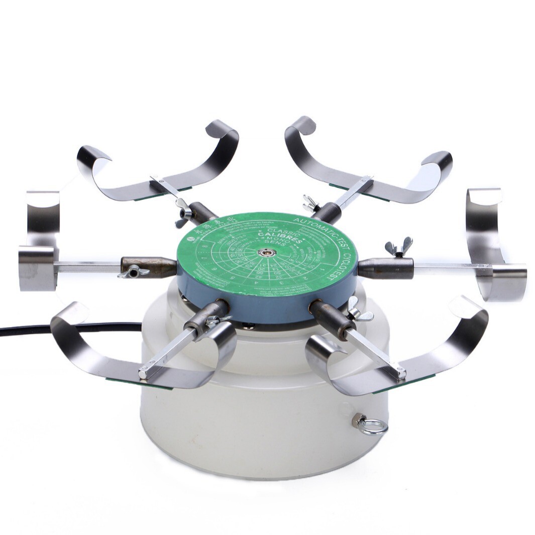 Automatic Watch Winder Watch Test Machine with 6 Hanging Stand 110V