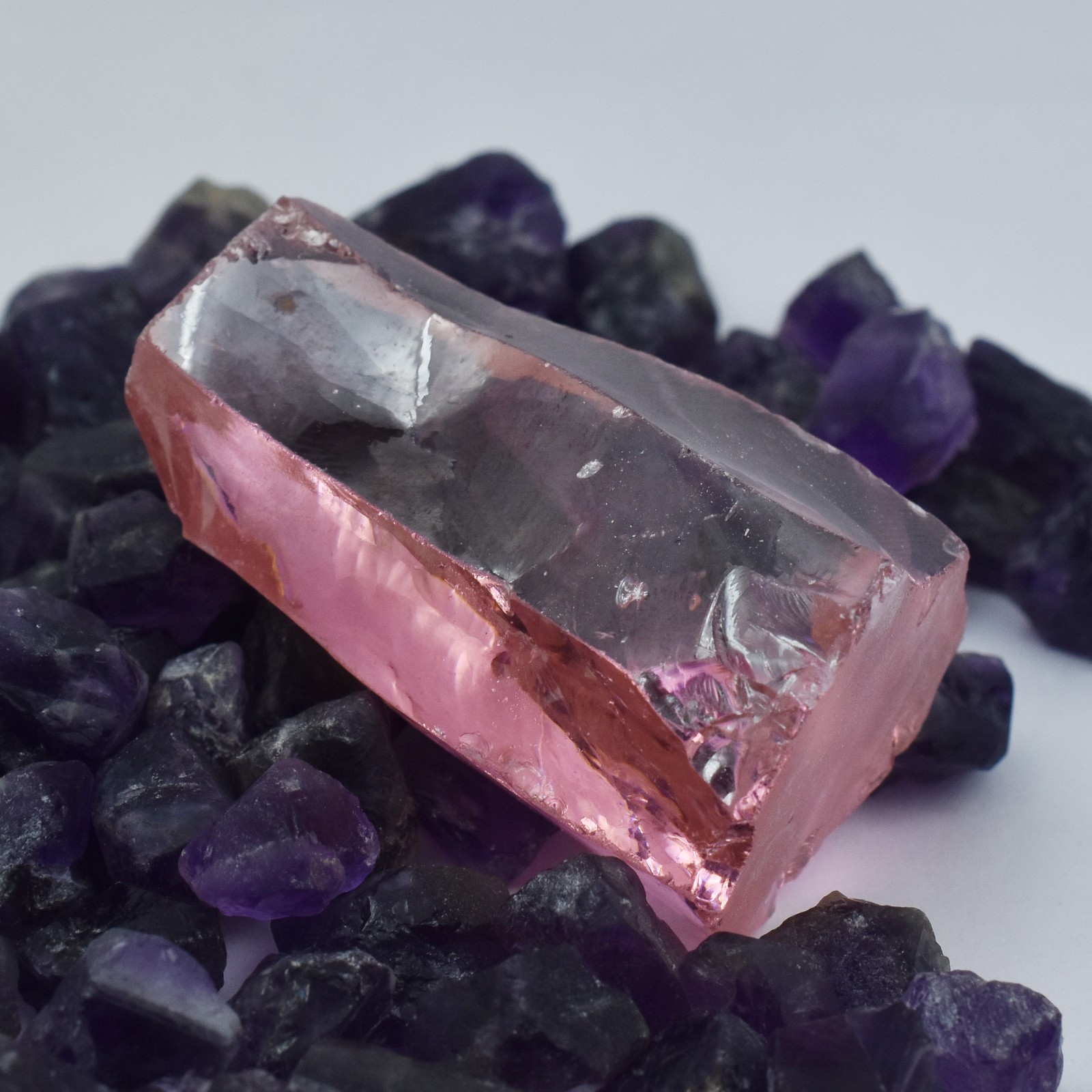 CERTIFIED Pink Sapphire 316.55 Ct Uncut Raw Rough Natural Loose Gemstone