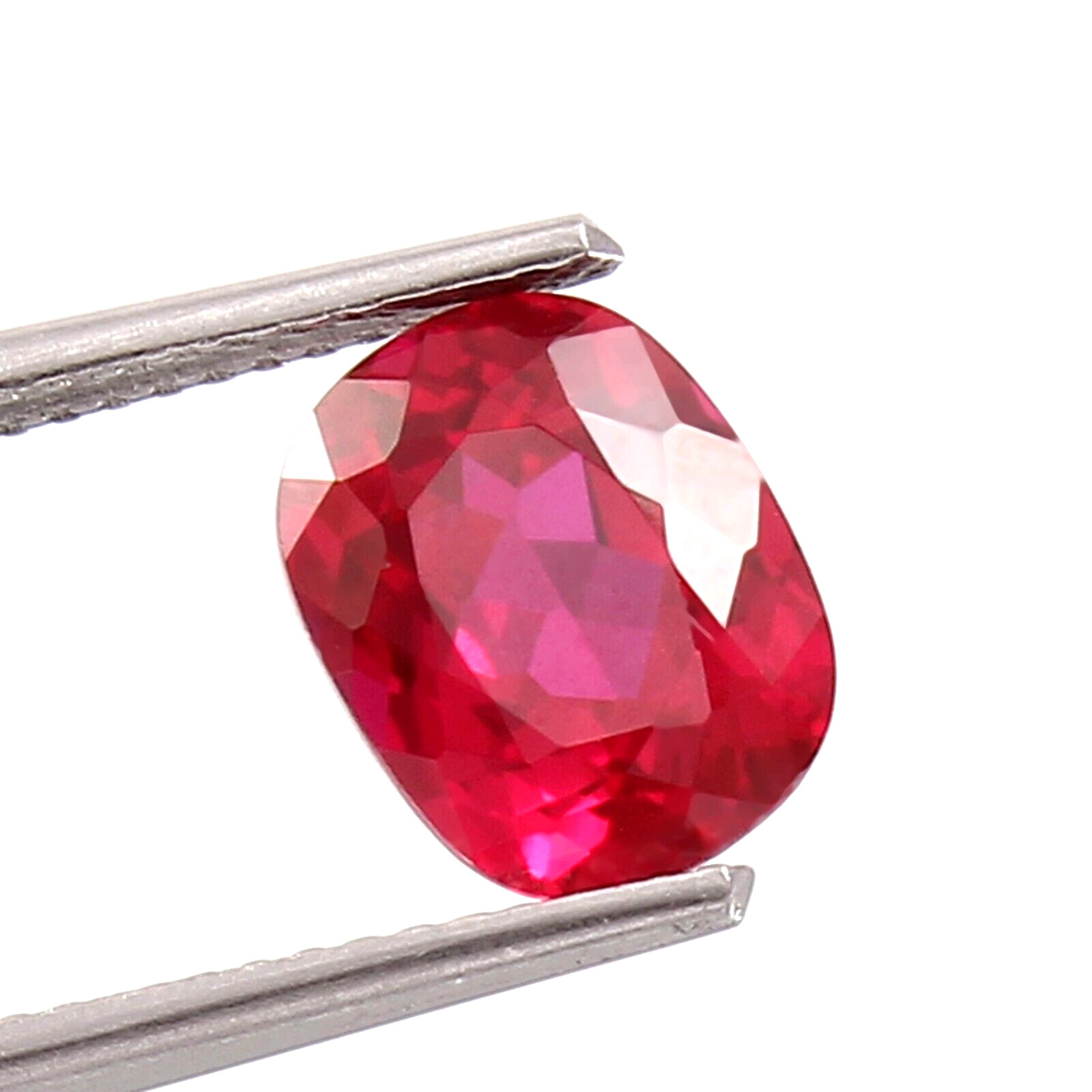 AAA Natural Red Mozambique Ruby Loose Cushion Gemstone Cut 11×9 MM – 5.05 CT