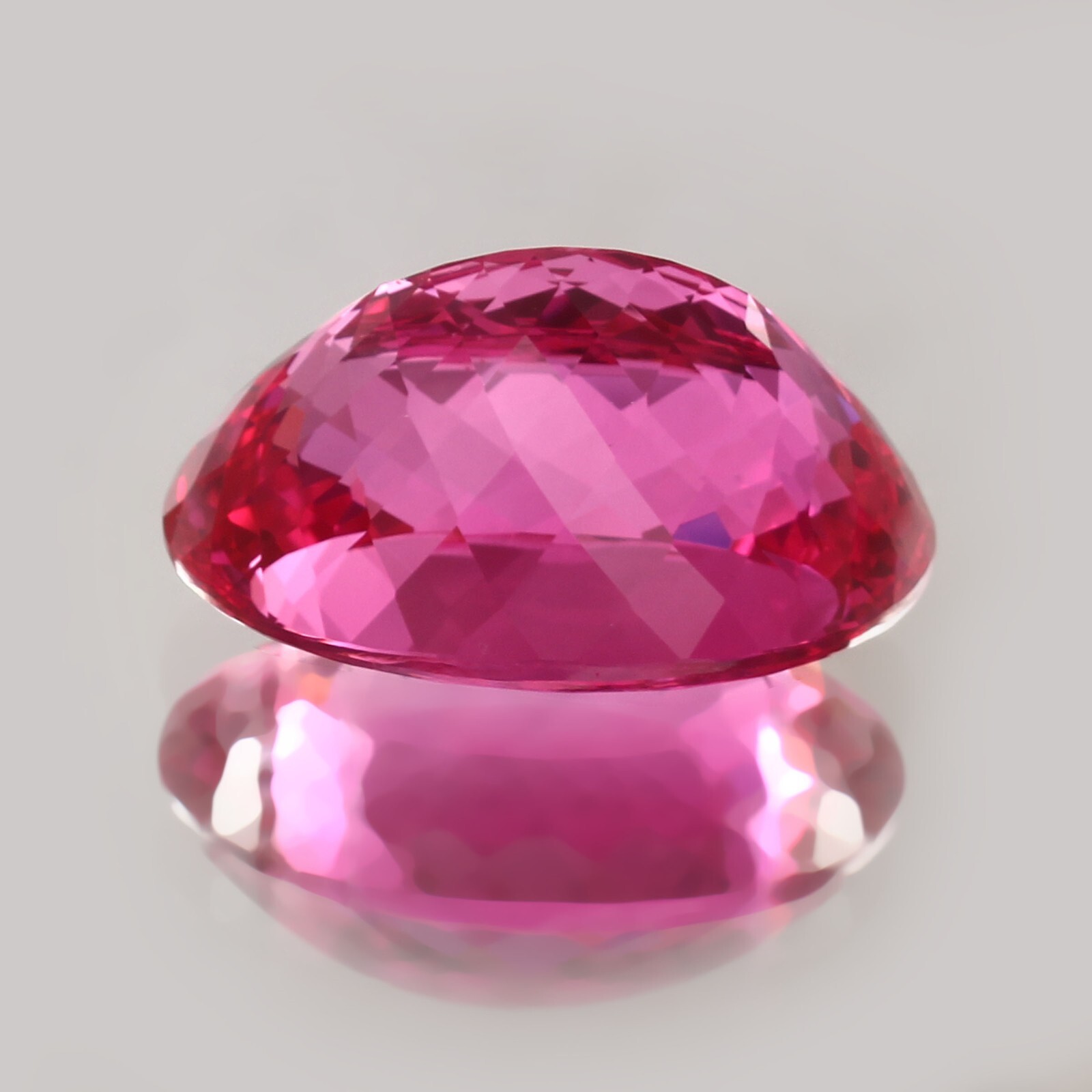 AAA Natural Flawless Mozambique Blood Red Ruby Oval Cut Loose Gemstone 31×20.5MM