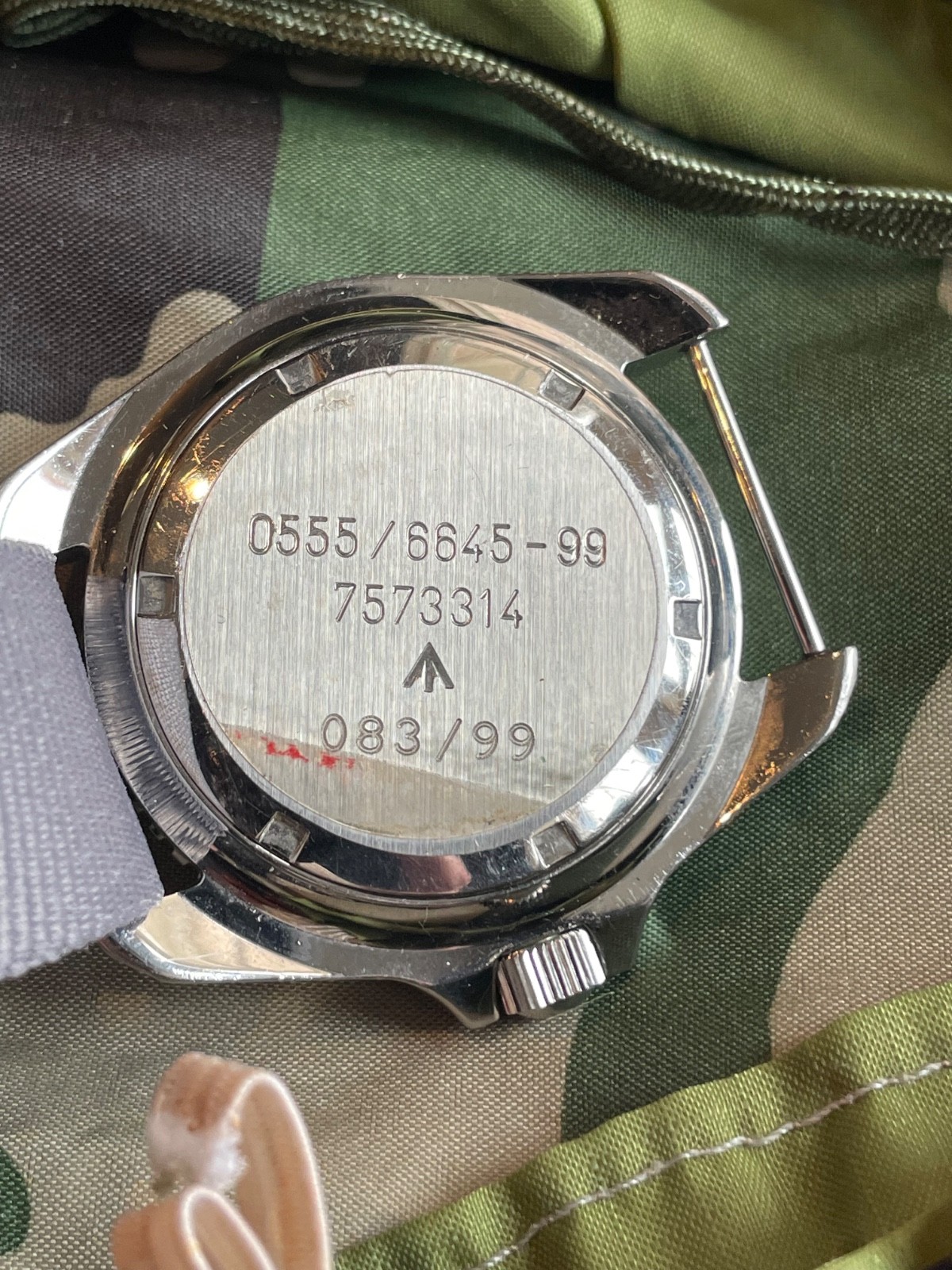 CWC 1999 Royal Navy DIVE watch ISSUED TO ROYAL COMMANDO RARE MILITARY VERSION