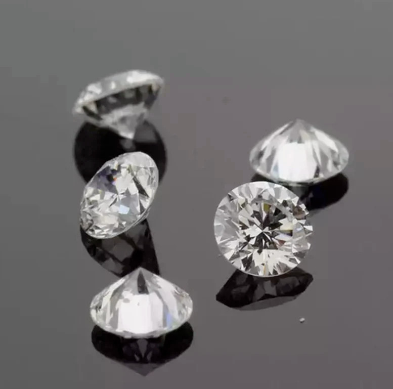 Natural White Zircon 4 mm Round Cut 40 Pcs Certified Loose Gemstone Lot + Gift