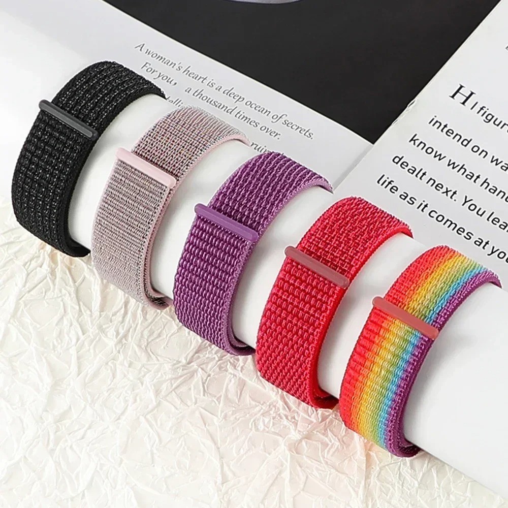 WOCCI Nylon strap Watch Band 18mm 20mm 22mm Watchband for Men Quick Release