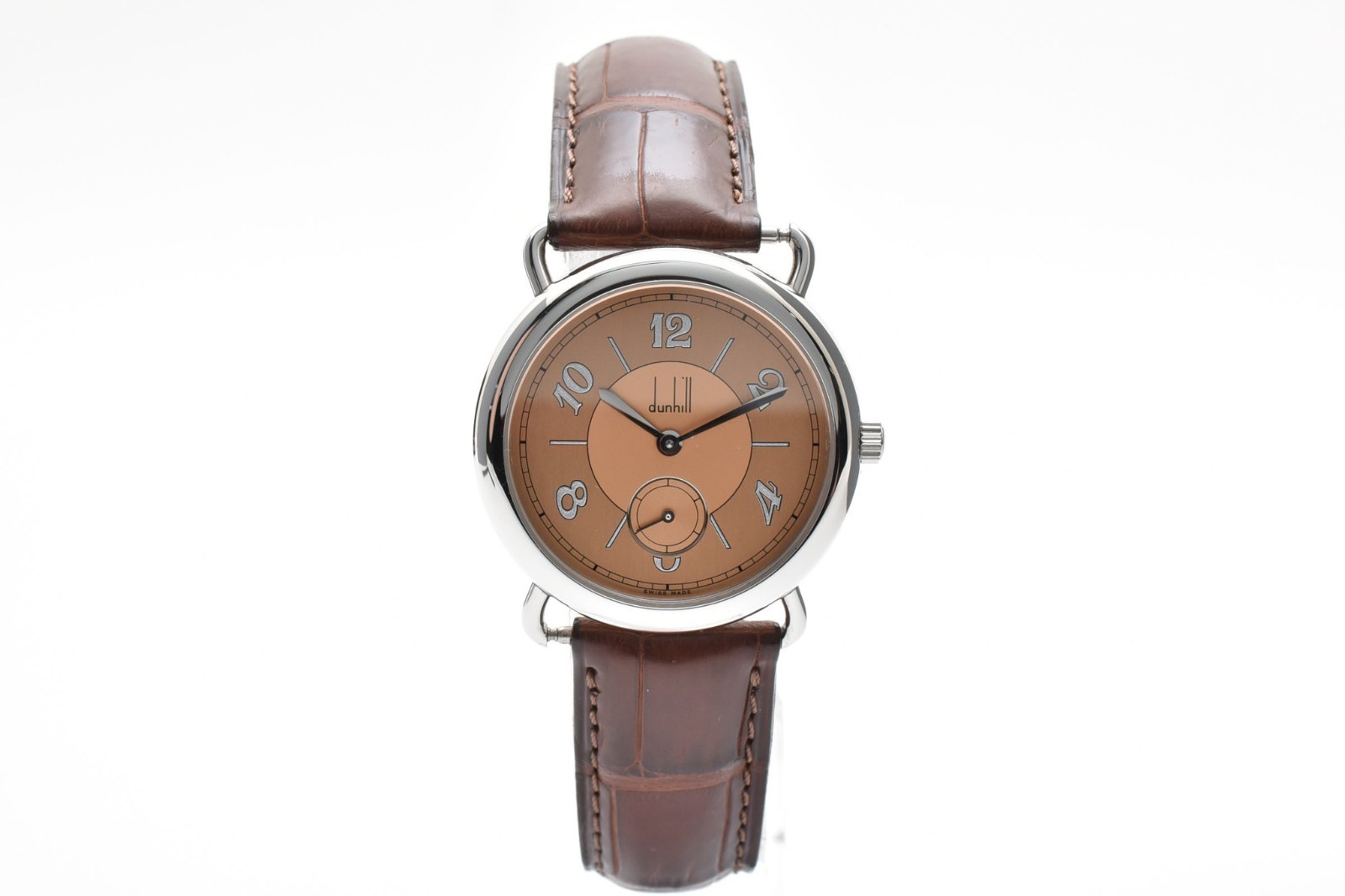 [Near MINT w/ Box] DUNHILL Centenary 100th Anniversary 33mm Quartz Men’s Watch