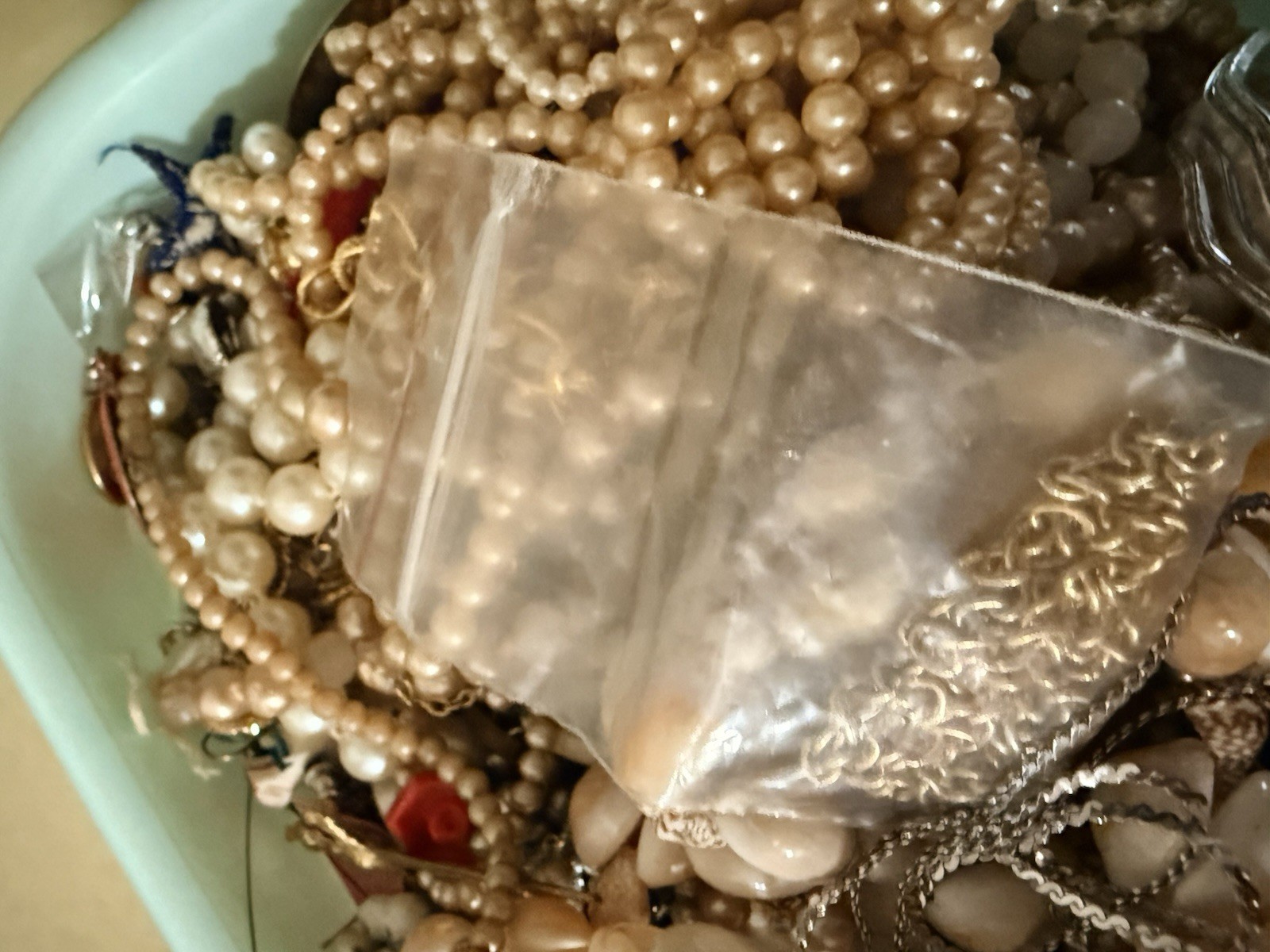 10 lb Vintage to Now Mixed Jewelry Lot Costume Craft Repair Junk Estate Lot