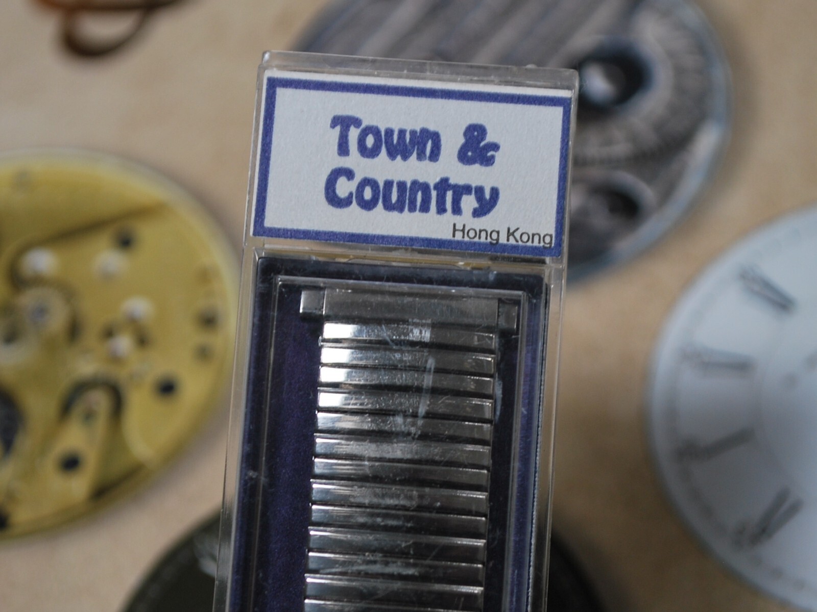 Vintage NOS 16mm to 19mm Town & Country S.S. Men’s Watch Band –SE2915