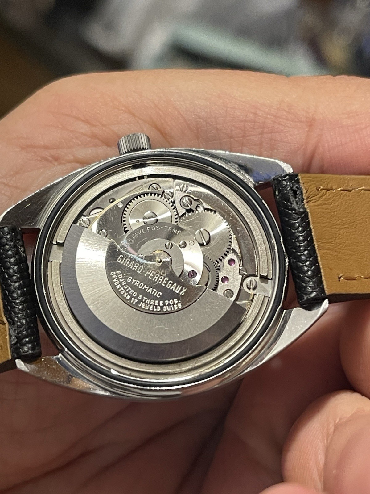 Girard Perregaux Gyromatic Black Rare