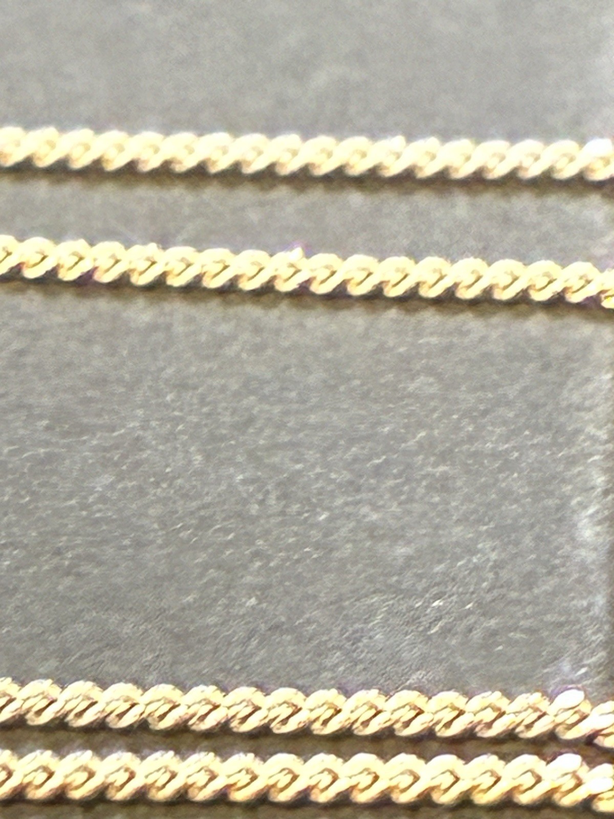NEW 925 Sterling Silver Super Flat Curb Chain Necklace 1.2mm 22″ Italy Men Women