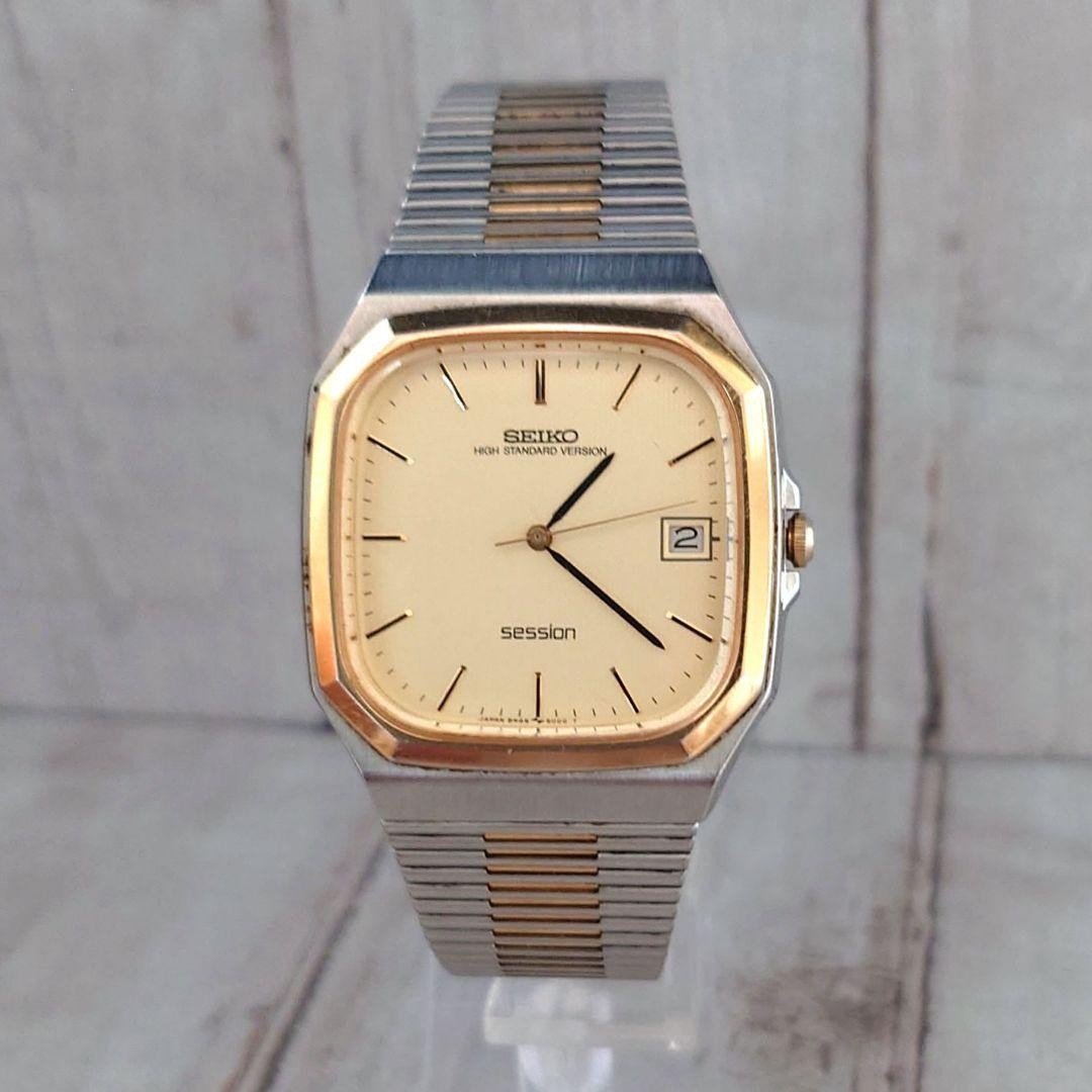 Working rare SEIKO session original belt crown From Japan