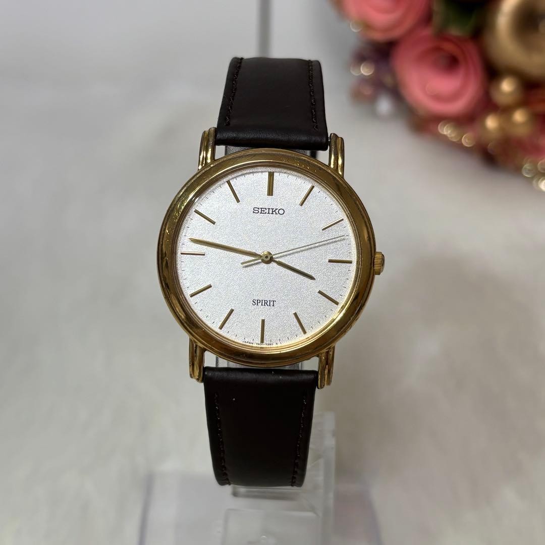 【From Japan】Seiko SEIKO SPIRIT Men’s Watch 7N01-7080 Gold