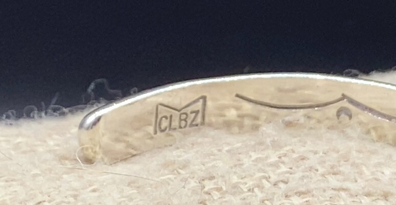 CLBZ, MITCHELL CALABAZA-Sterling SW Scroll Etched Cuff Bracelet-SANTO DOMINGO