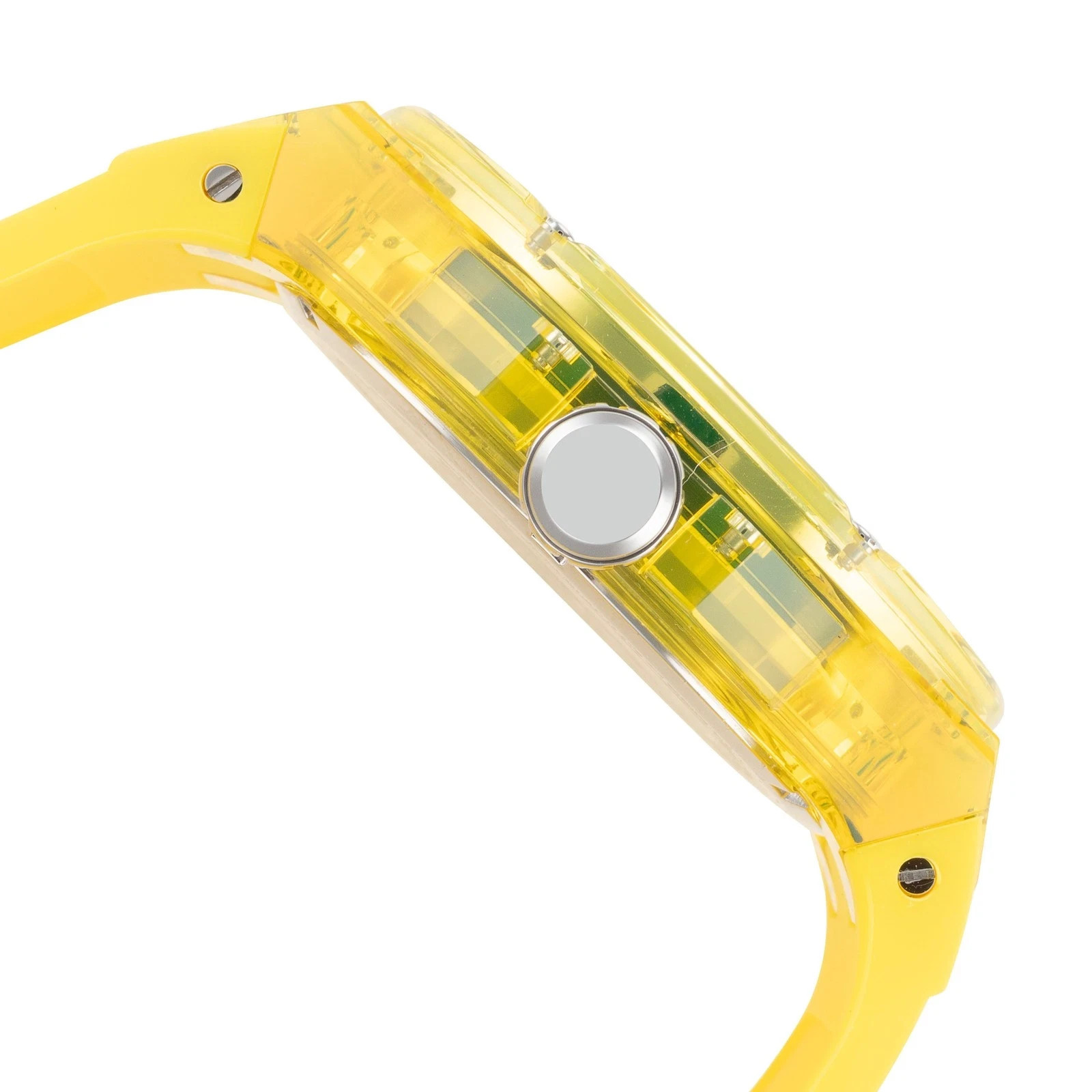 Invicta Men’s 48.5mm Racing Cyclone Quartz Chronograph Yellow Tone Watch
