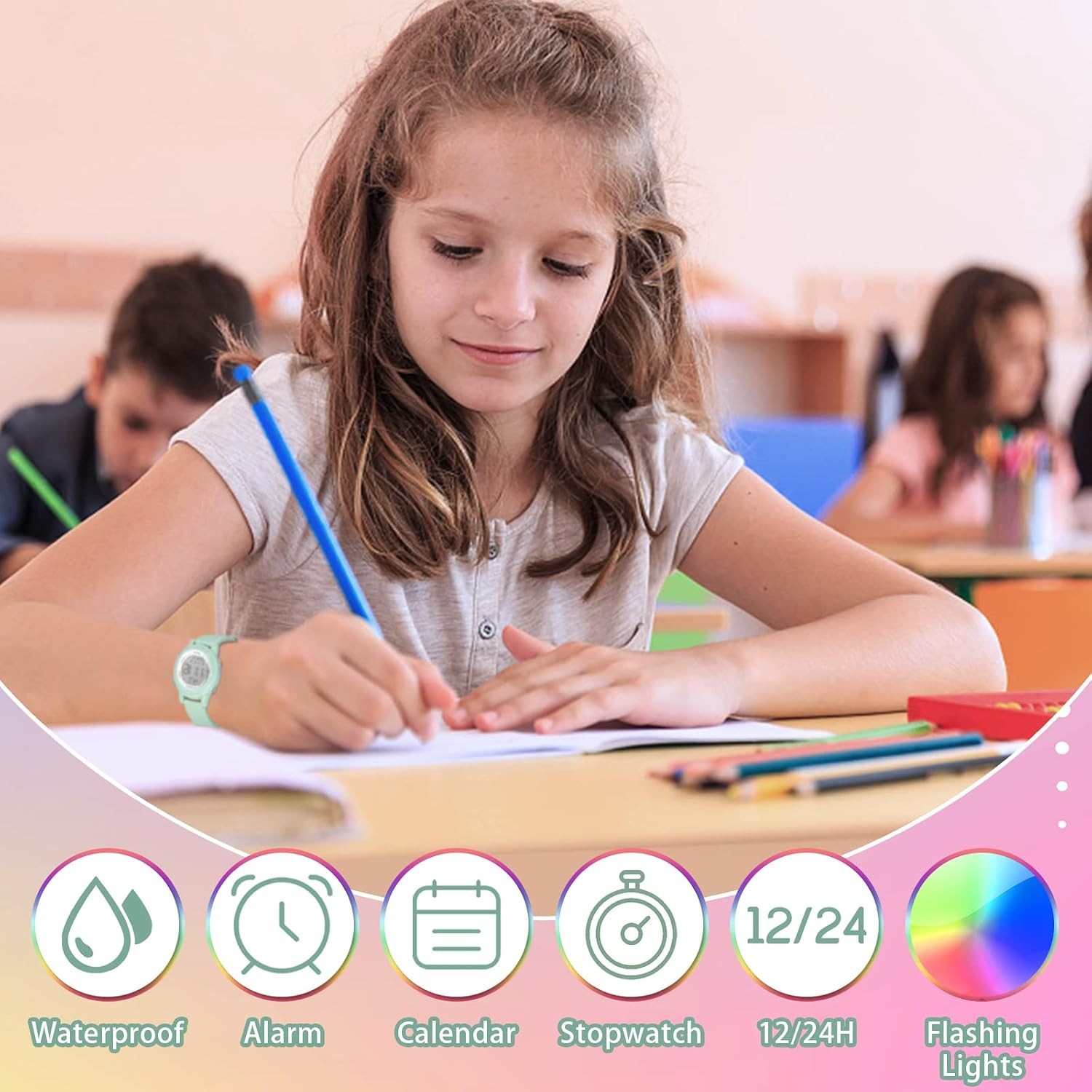 Watches for Girls Age 5-12 Birthday Gifts for 4-13 Year Olds