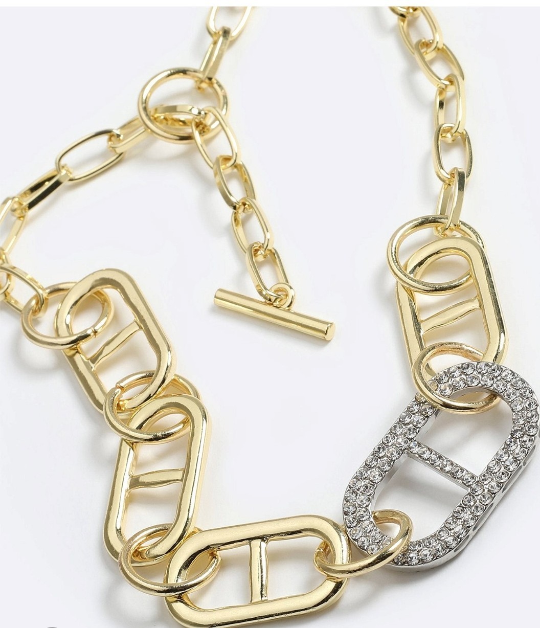 Emma Pills EXTRA PILL NECKLACE 14k Goldplated Sterling Silver 17″ New