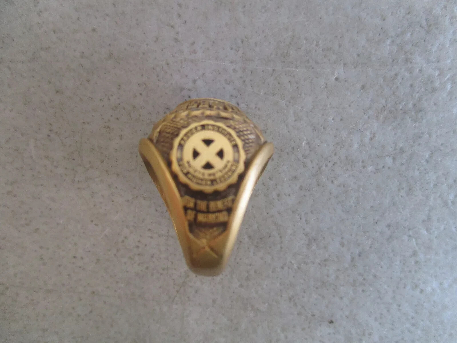 1994 MARVEL X-MEN XAVIER INSTITUTE CLASS RING WITH CASE MULTIPLE SIZES