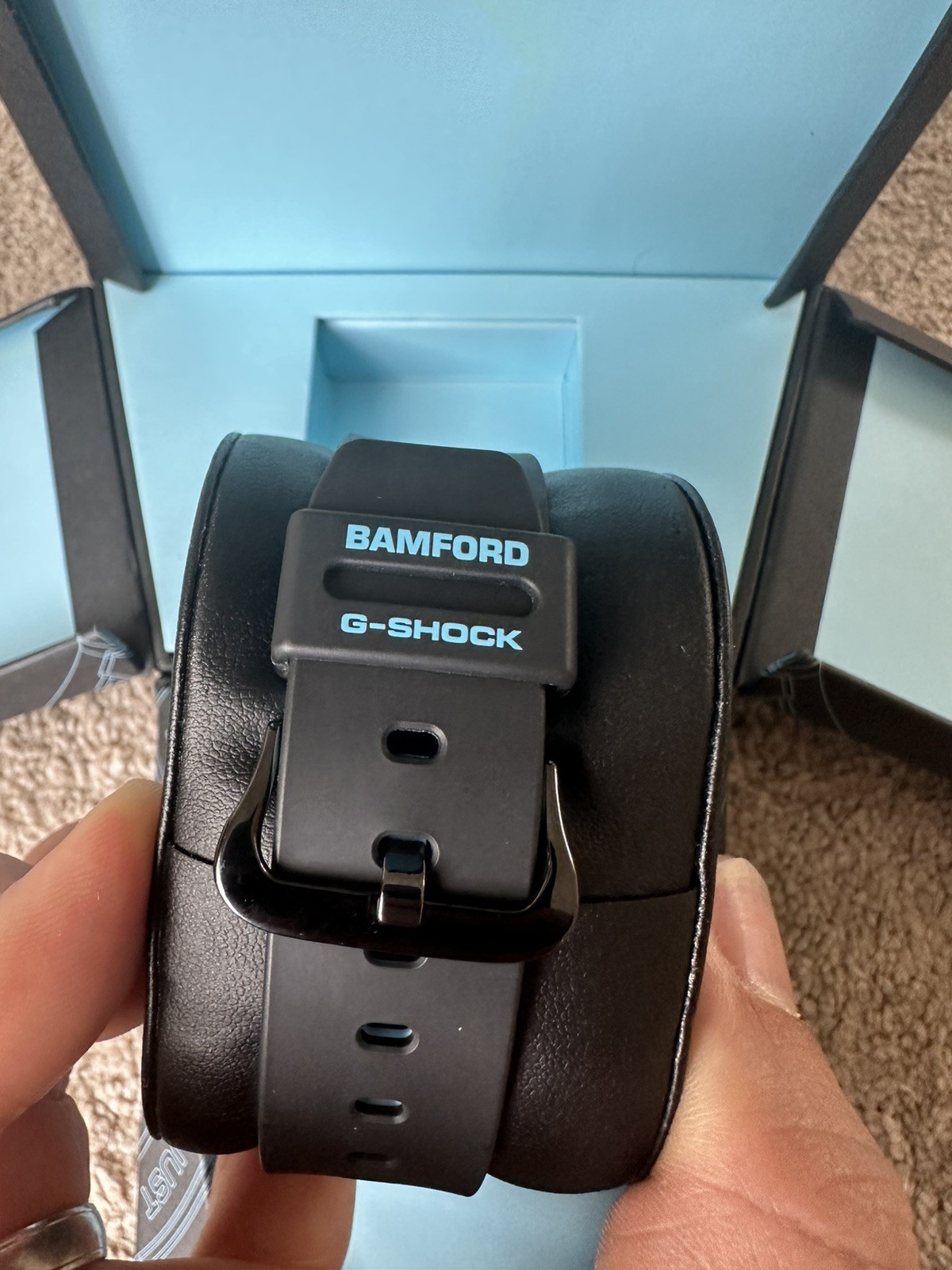 Casio G-Shock x Bamford Signature Blue Limited Edition Men’s Watch DW-6900BWD-1